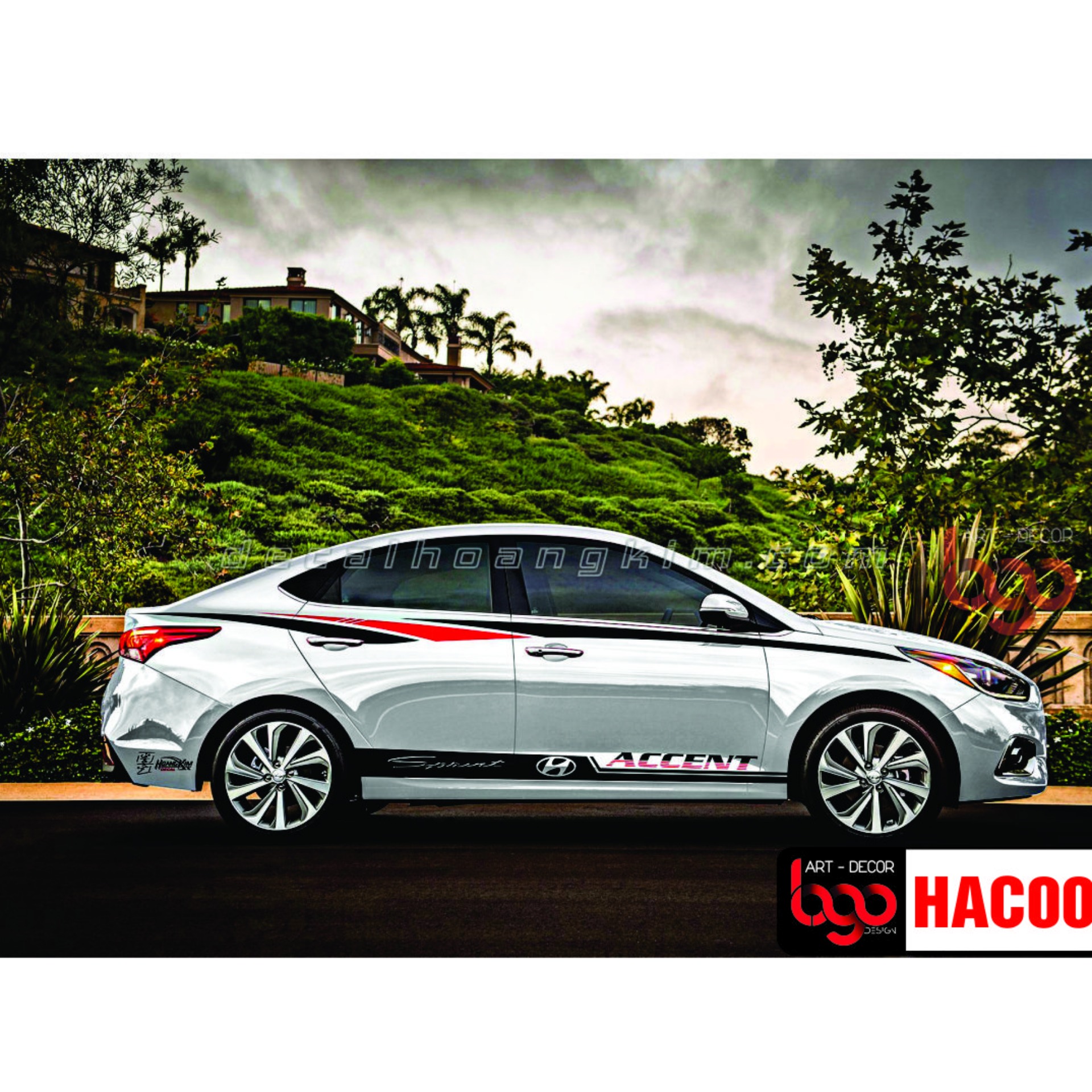 Tem Xe Hyundai Accent - HAC007