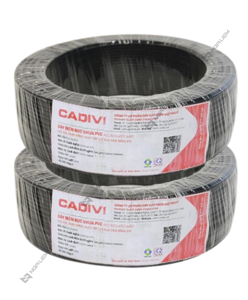 Power cord double vcmd (2x0.5 - 2x0.75 - 2x1.5-2x2.5mm) cadivi [retail according to meters]