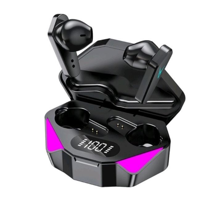 Tai Nghe X15 Không Dây Bluetooth 5.1 Giảm Tiếng Ồn Cảm Ứng Điều Khiển Vân Tay Âm Thanh Hifi 9D Cho Điện Thoại Gaming