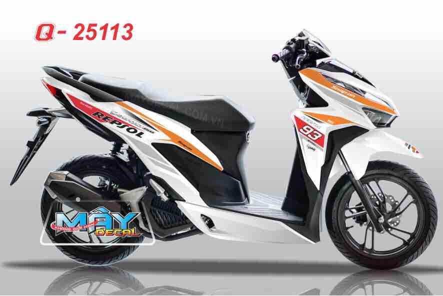 [ QUÍ KHÁCH VUI LÒNG MANG TEM RA TIỆM CHO THỢ DÁN] TEM RỜI Vario 150 repsol