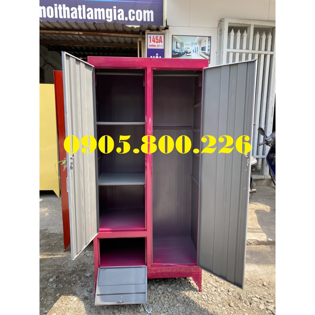 [HCM]TỦ SẮT QUẦN ÁO DÀNH CHO GIA ĐÌNH BẠN