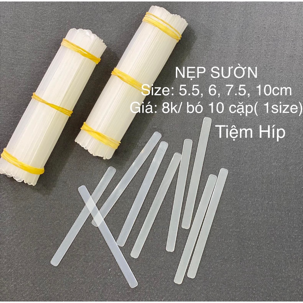 Nẹp nhựa mềm dẻo may áo ngực croset
