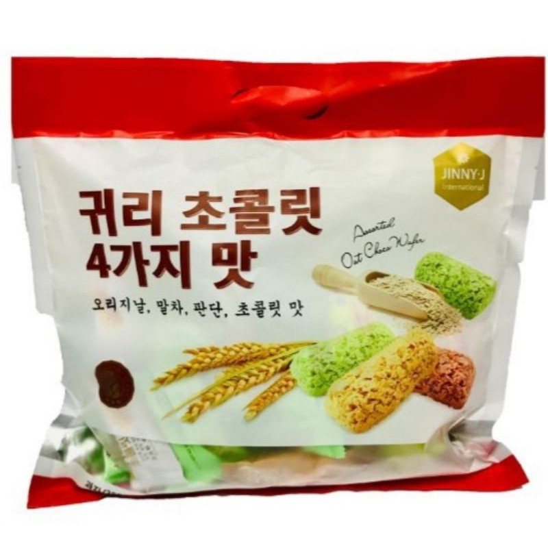 Bánh yến mạch trắng yến mạch thập cẩm JINNY