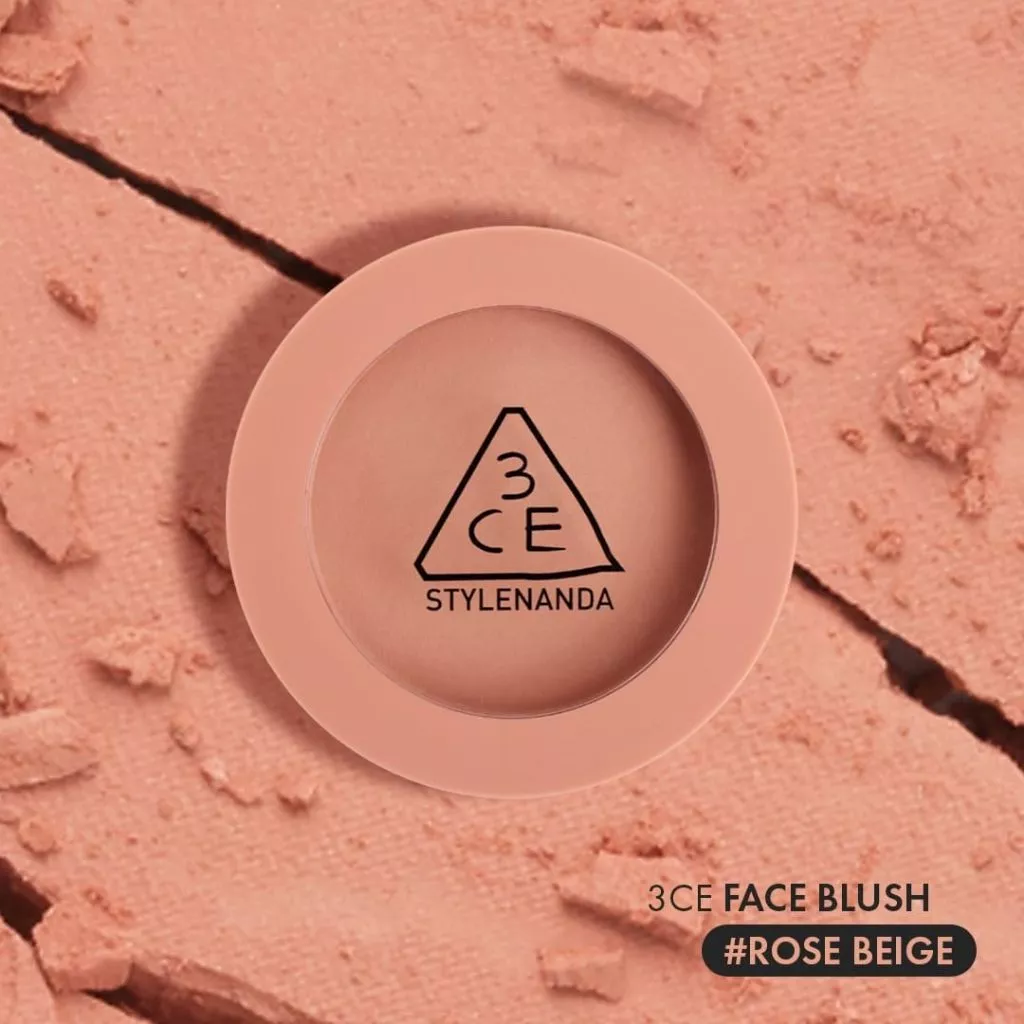 Phấn Má Hồng 3CE Mood Recipe Face Blush [Rose Beige]