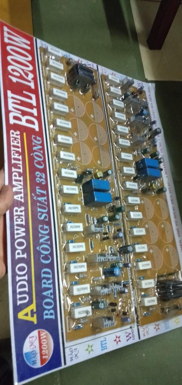 Bo Mạch Công Suất Cục Đẩy 32 sò -1200w - Điện Tử Nhật Anh
