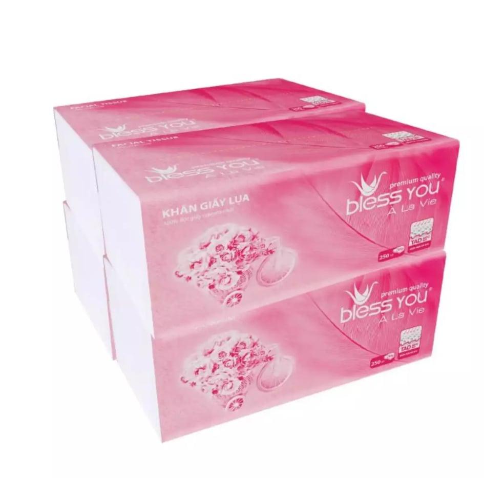 [HCM]combo 4 giấy rút bless you 250 tờ