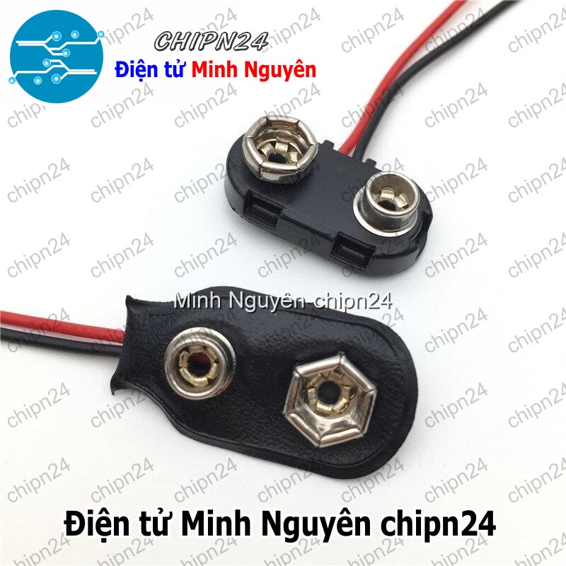 [2 sợi] (C45) Dây đế pin 9V có ra chuôi cắm Jack DC - HH002459