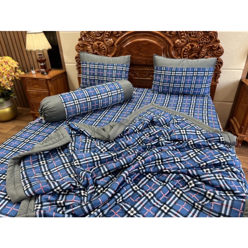 Bộ drap thun hàn quốc nhận may theo yêu cầu