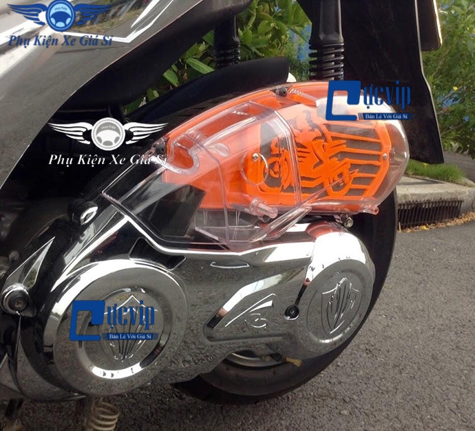 Combo lọc gió độ và pô e trong suốt yamaha nvx ms2878