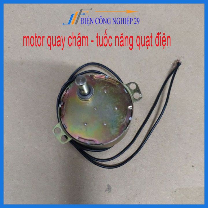 motor quay chậm - tuốc năng quạt điện