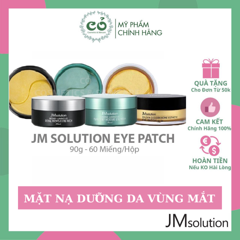 Mặt nạ mắt Jm Solution Lumious Eye Patch cam kết hàng đúng mô tả chất lượng đảm bảo an toàn đến sức khỏe người sử dụng đa dạng mẫu mã màu sắc kích cỡ