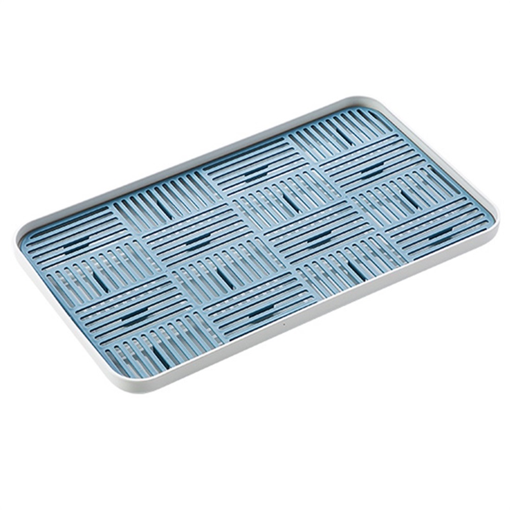 Homenhome Drain Tray Kitchen Tableware Rack Household Plastic Fruit Tray