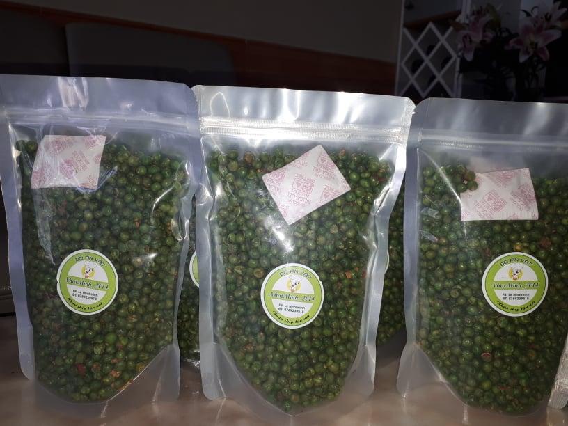 Đậu Hà lan sấy giòn tỏi ớt 500g