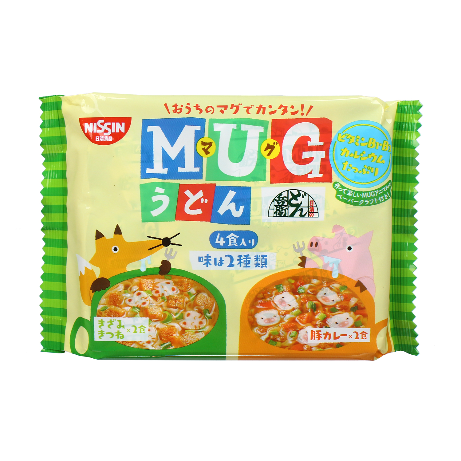 Ninssin mug Japan 94g instant noodle for baby