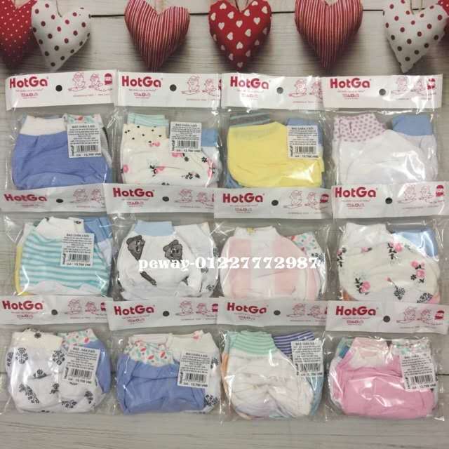 combo 2 Set bao chân 6 đôi hotga cho bé yêu