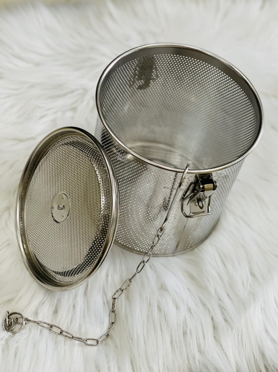 Lọc Gia Vị INOX 304 cao cấp (07 Size đường kính: 8cm-10cm-12cm-14cm-16cm-18cm-20cm)