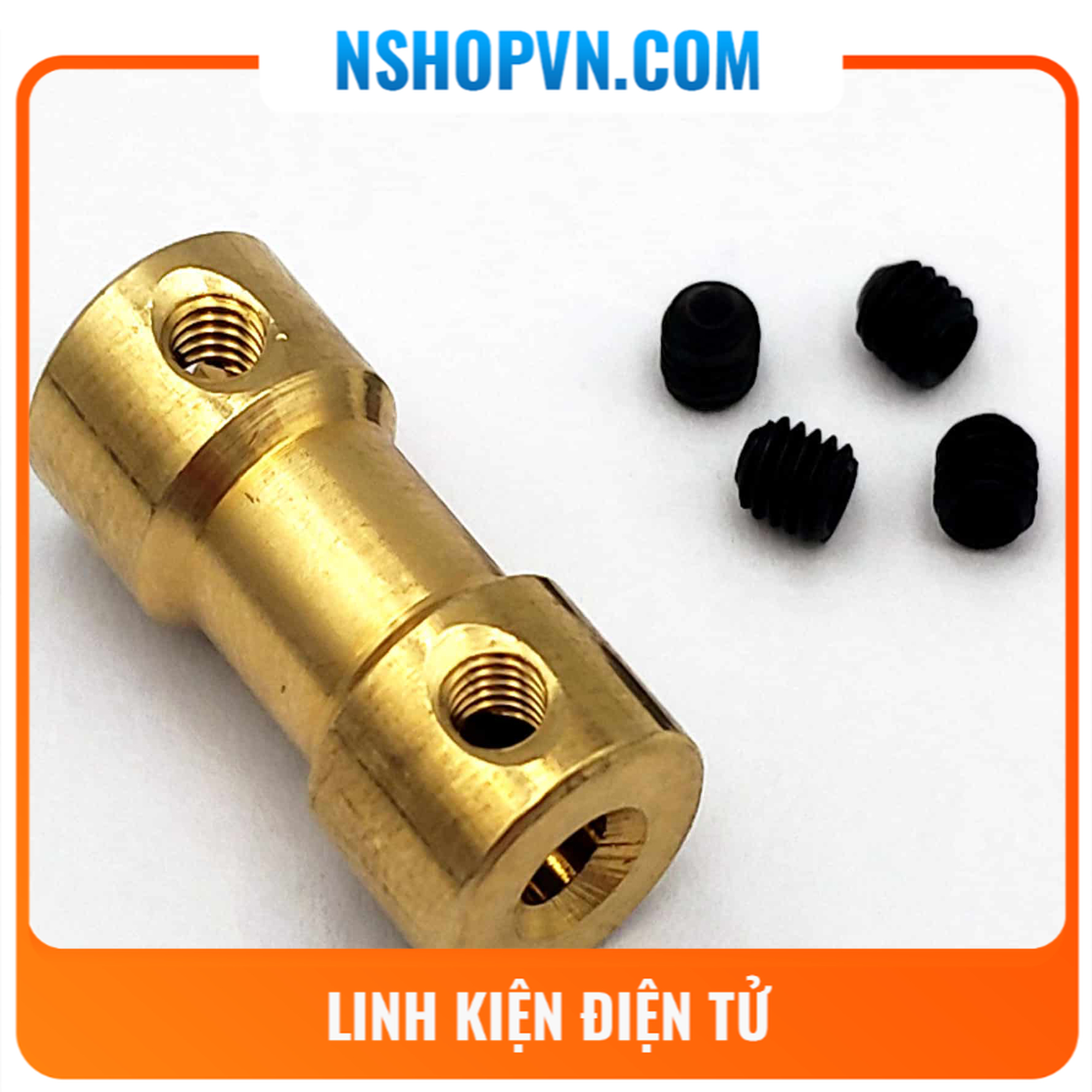 Khớp nối trục 4mm-4mm