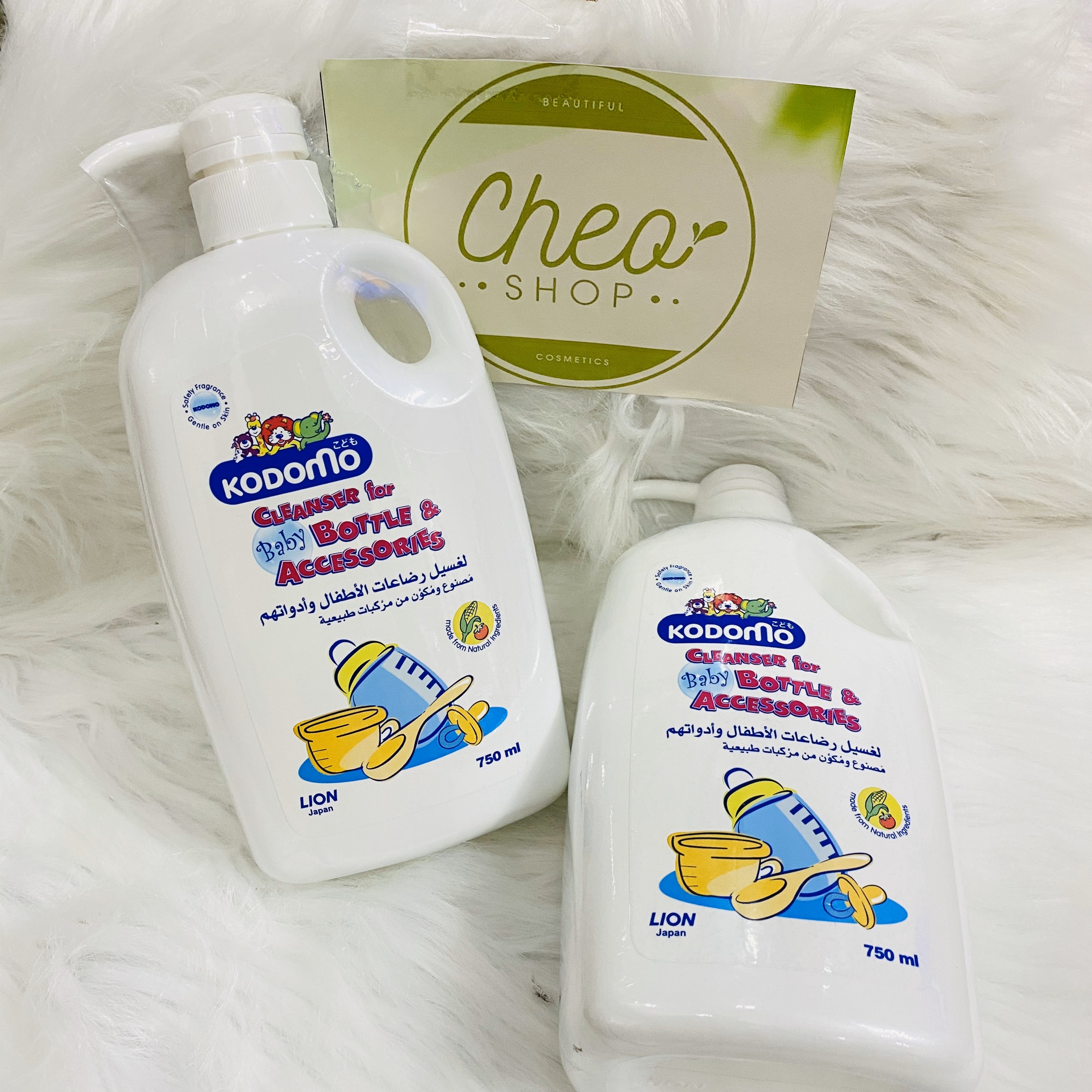 Nước rửa bình sữa Kodomo cho bé