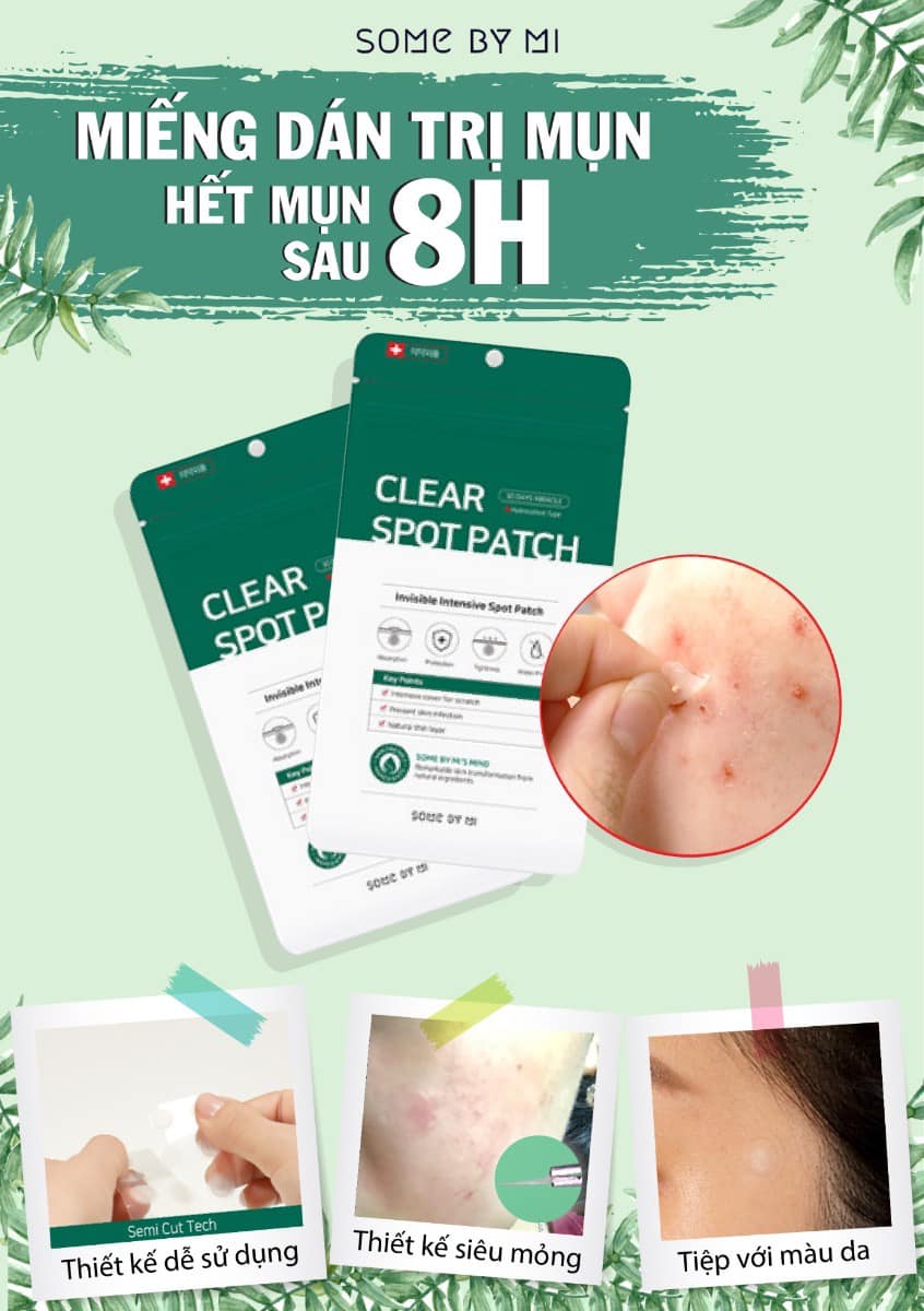 Miếng Dán Mụn Some By Mi Clear Spot Patch (18 miếng)