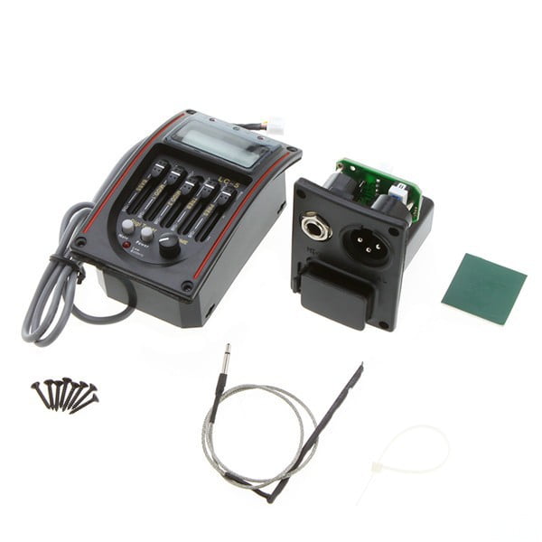 Pickup EQ Guitar LC5 kết hợp máy lên dây