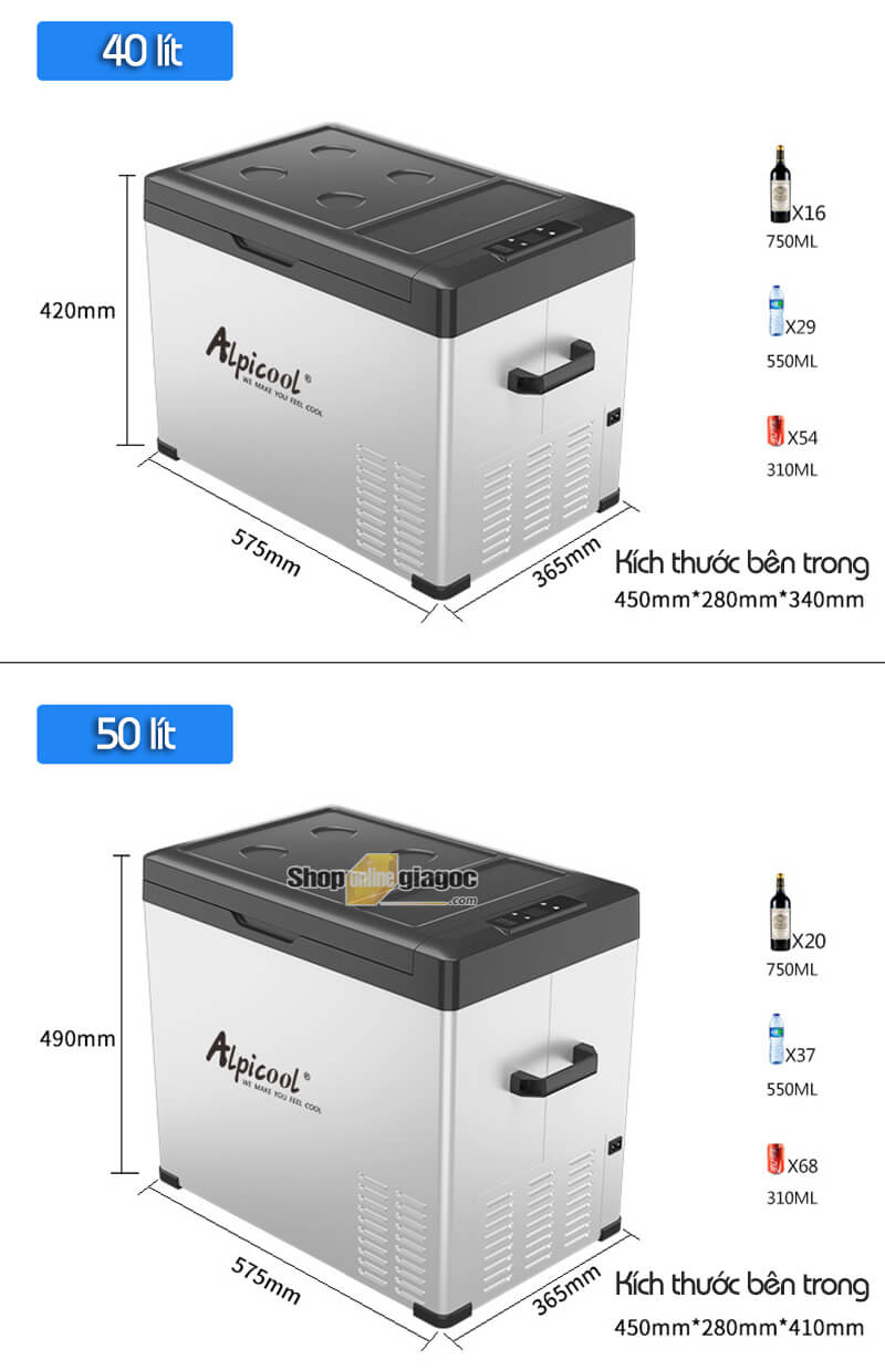 Tủ Lạnh Ô Tô Alpicool 25L - 30L