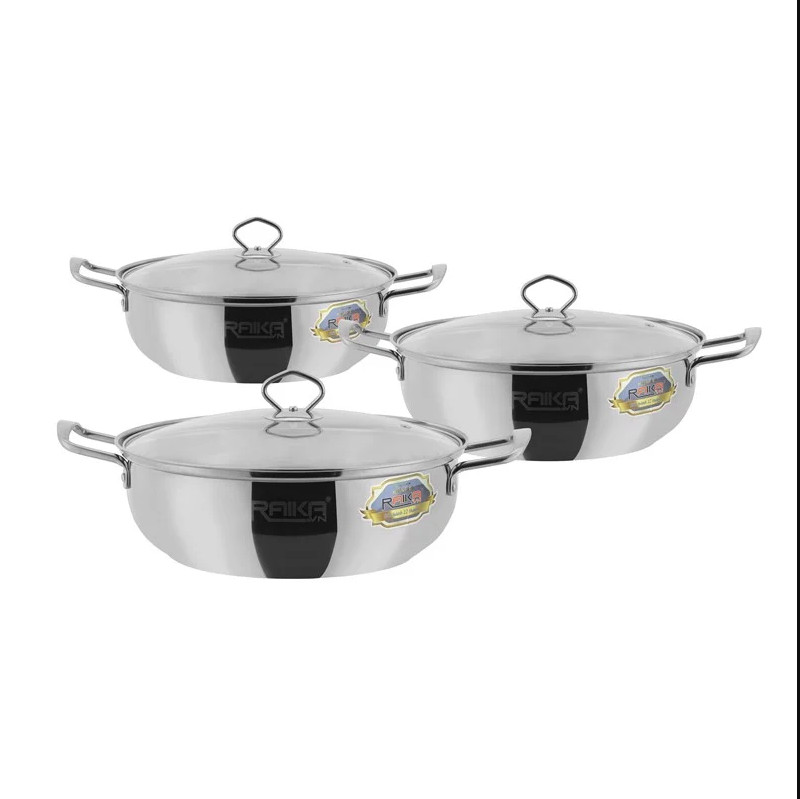 NỒI LẨU INOX CAO CẤP, NẮP KÍNH