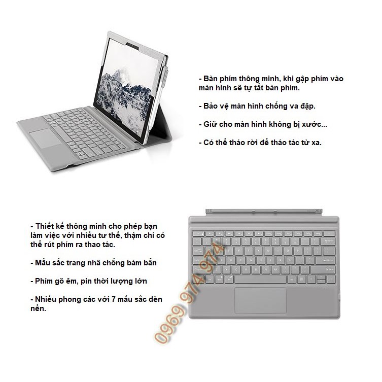 Bàn phím Bluetooth cho Surface