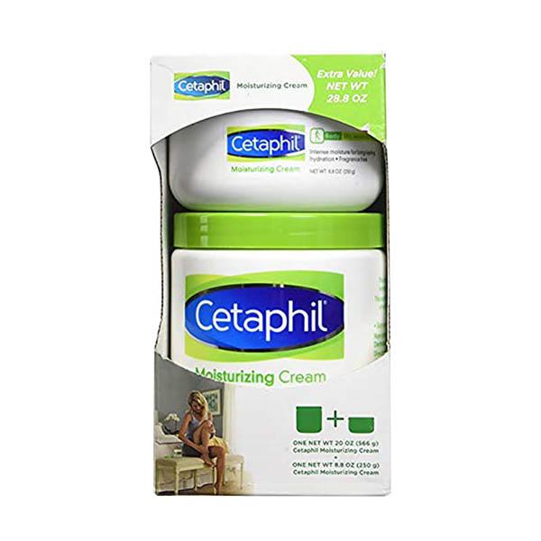 SET KEM DƯỠNG ẨM CETAPHIL MOISTURIZING CREAM (HŨ 566G + HŨ 250G)