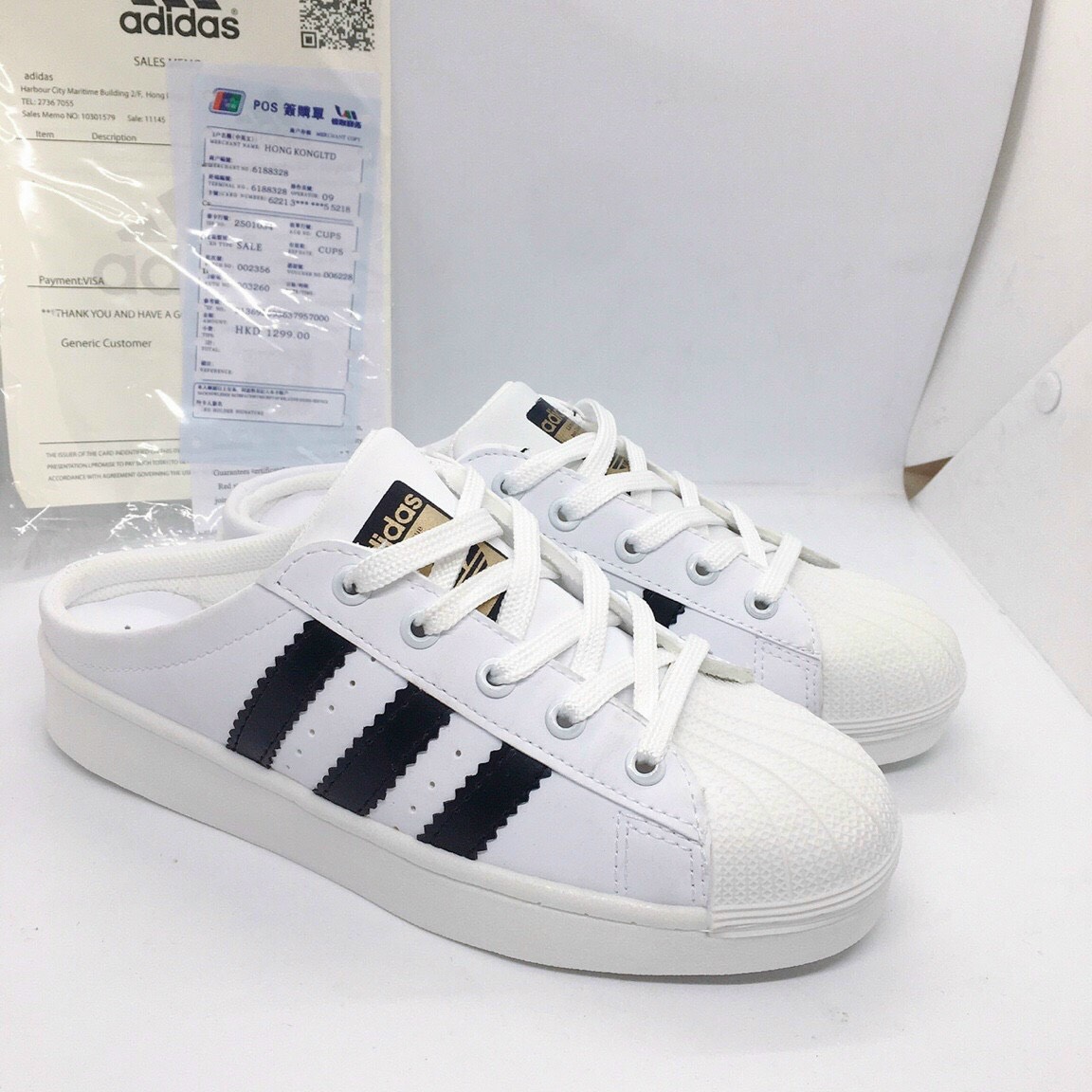 sục đạp gót adidas