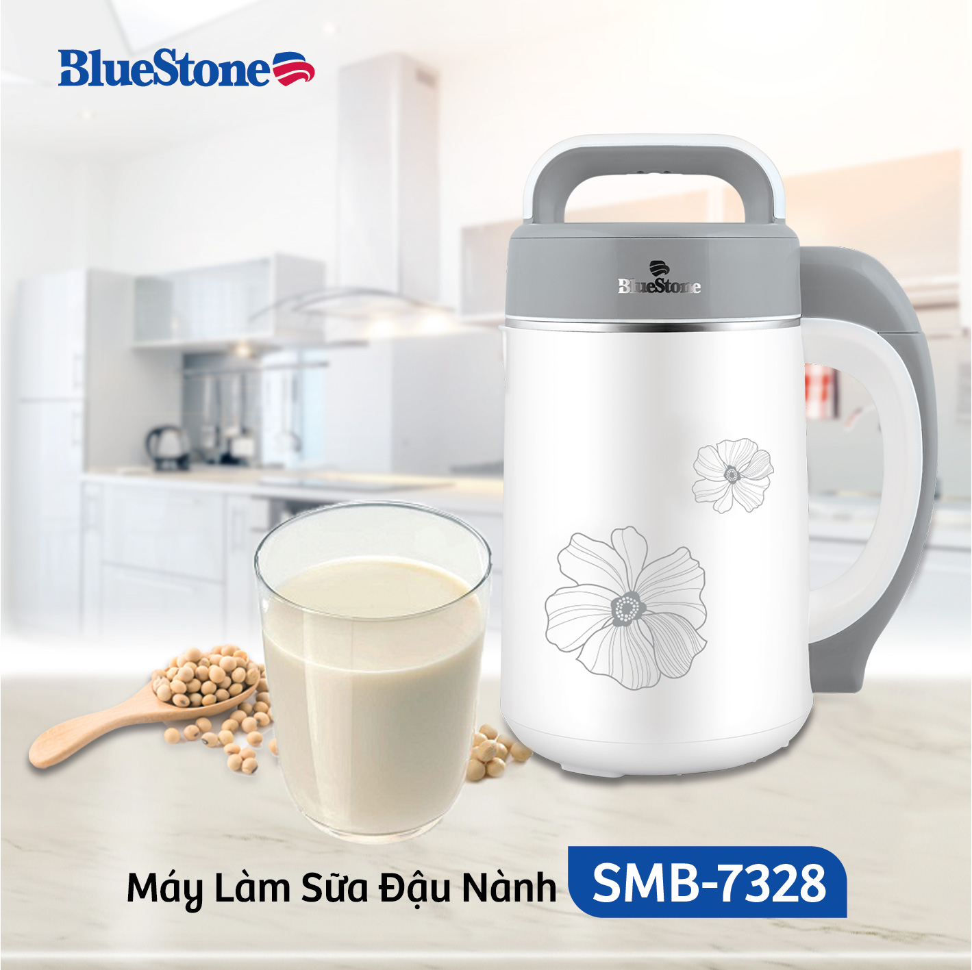 Máy làm sữa đậu nành BlueStone SMB-7328 1.2L