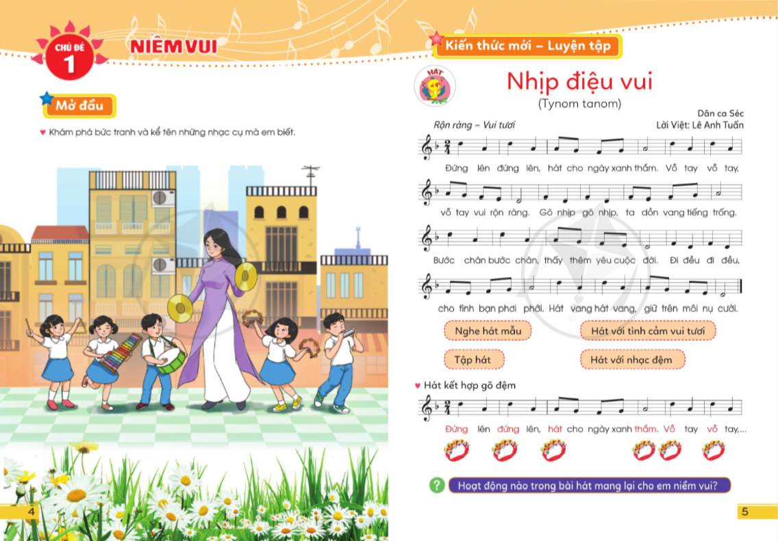 SGK Âm Nhạc lớp 3 - Cánh Diều