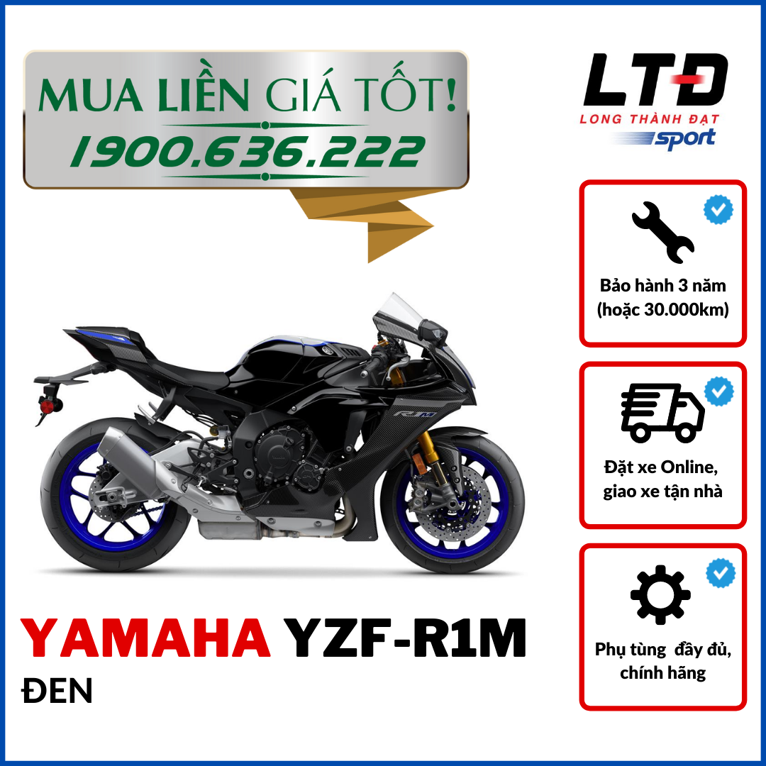 HCM-TRẢ GÓP 0% Yamaha YZF-R1M