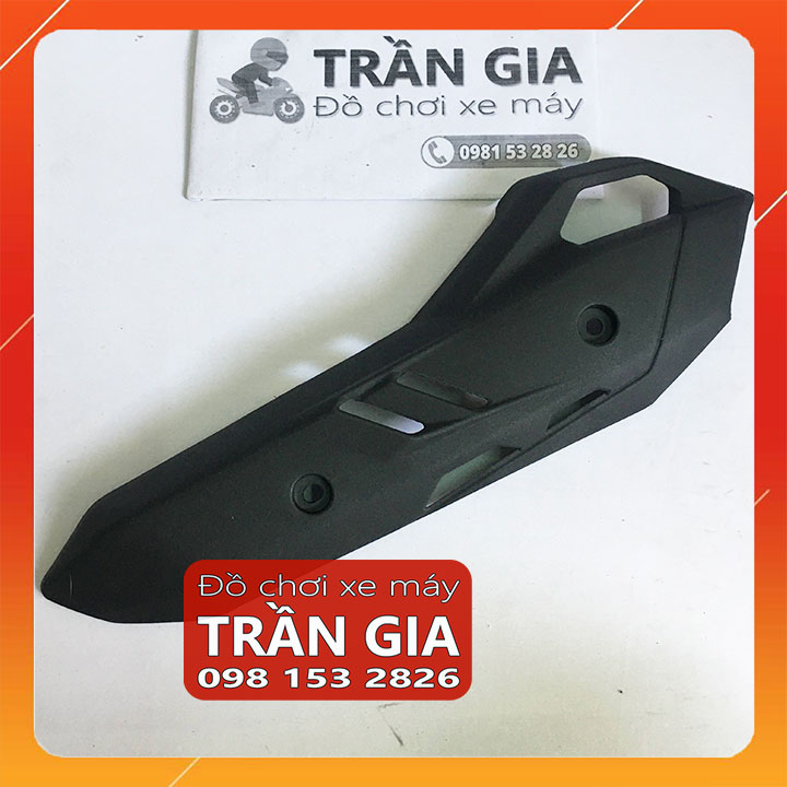 [FreeshipMAX] Ốp pô xe AB năm 2020-2021-2022 đen chụp pát che bô xe airblade air blade thay ốp zin