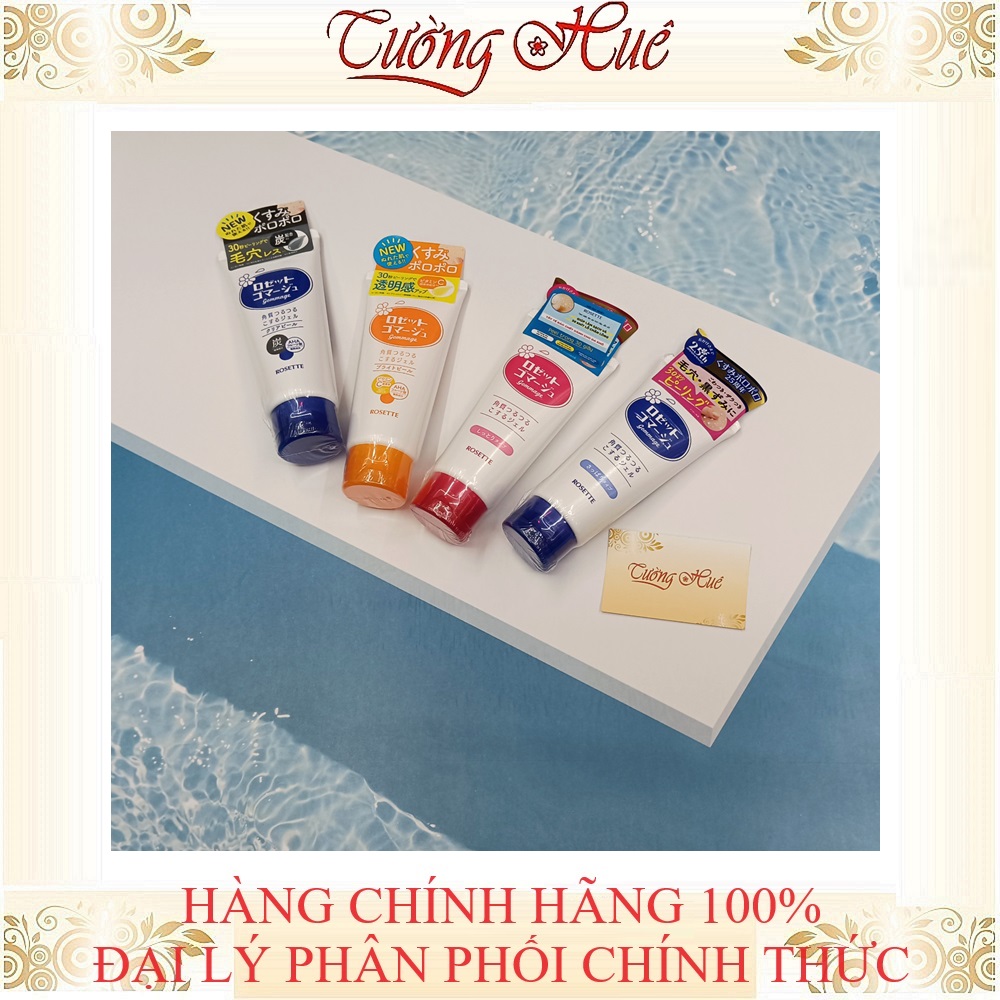 Tẩy Da Chết Dạng Gel Rosette - 120g ( Có lựa chọn )