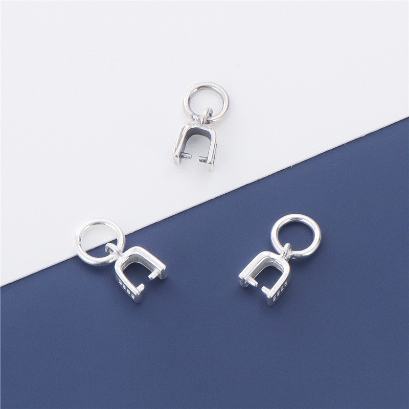 [S925] Móc bạc kẹp mặt dây chuyền - MH860