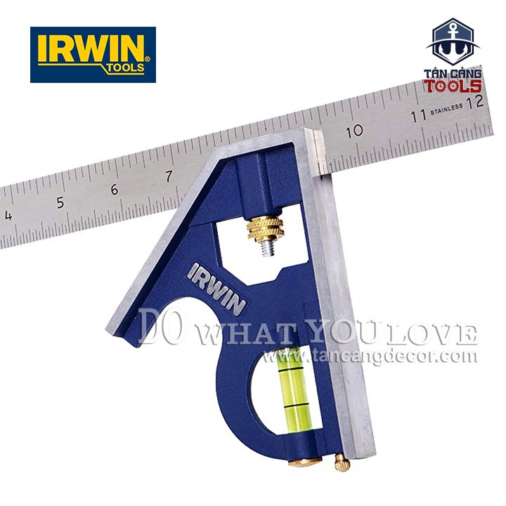Thước Chạy Góc Nivo 30 cm Irwin 1884635