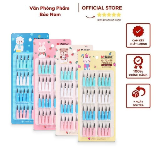 Ruột bút chì khúc hb nhiều màu hồng hà