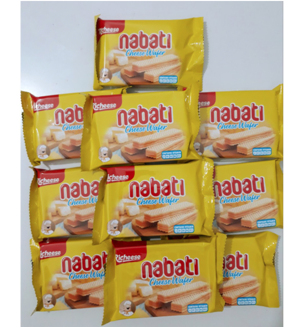 Bịch 10 Gói Bánh Xốp Phô Mai Nabati 20g