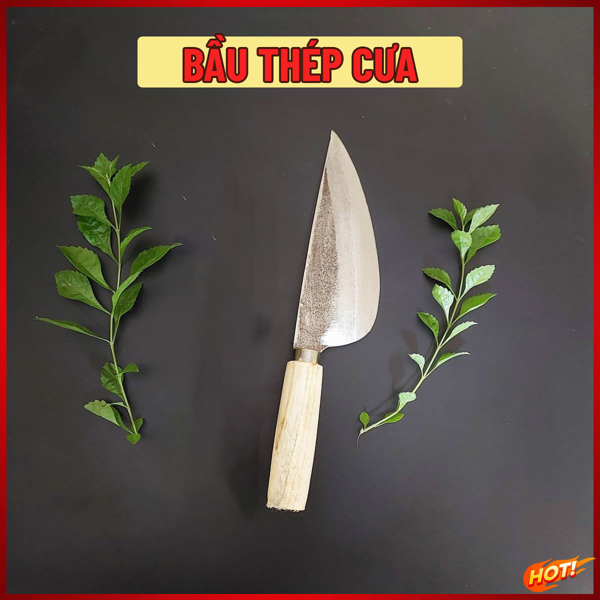 Dao bầu nhà bếp lọc thái thịt