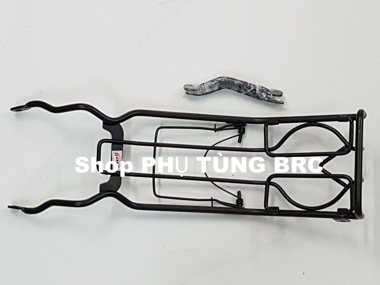 Baga INOX 10 li sơn tĩnh điện đen xe DREAM.