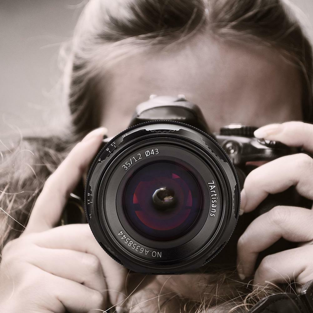 LENS 7ARTISANS 35MM F1.2 FOR CANON MIRRORLESS