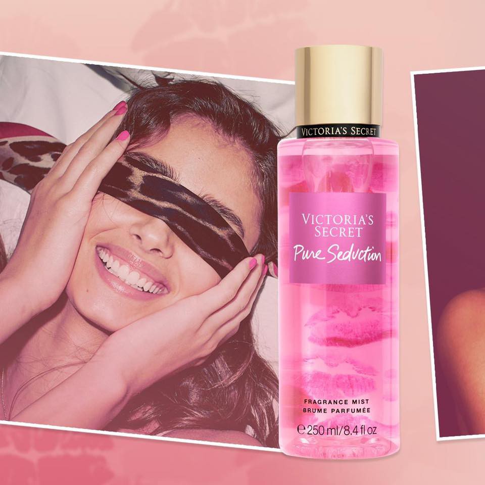 Body Mist 𝗩𝗜𝗖𝗧𝗢𝗥𝗜𝗔'𝗦 𝗦𝗘𝗖𝗥𝗘𝗧 Pure Seduction 30ml/50ml/100ml ❀Minoon