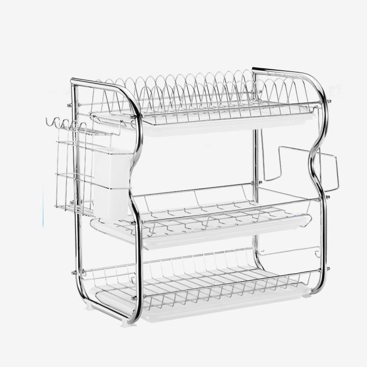 Kệ bát đũa inox 3 tầng