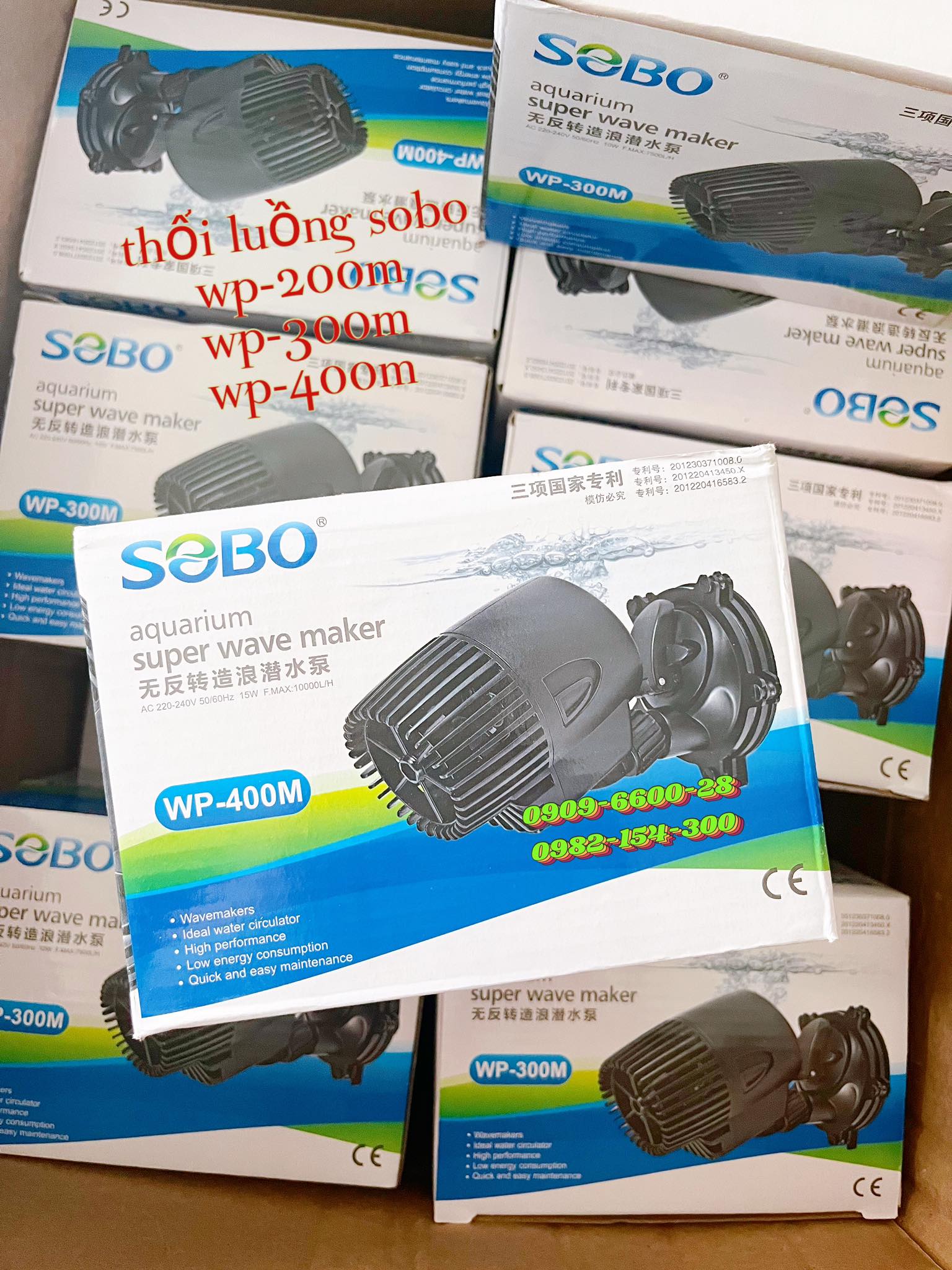 Máy thổi luồng Sobo WP-200M | WP-300M | WP-400M | WP-800M