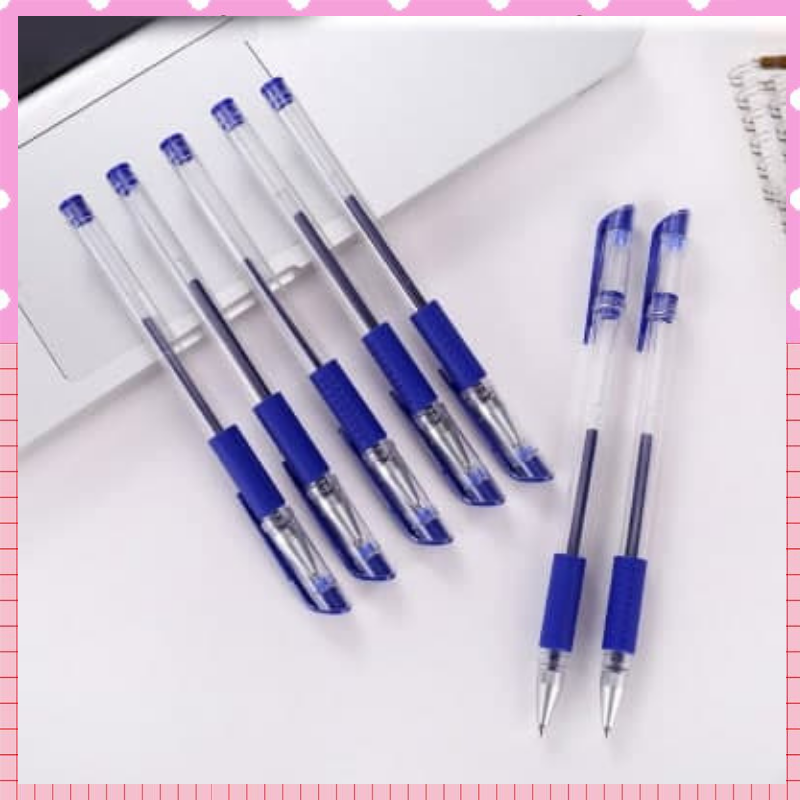 combo 5 cái - Bút bi mực đỏ