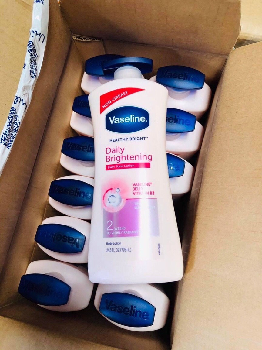 Sữa dưỡng thể trắng da Vaseline 725ml mẫu mới 2025- Mỹ