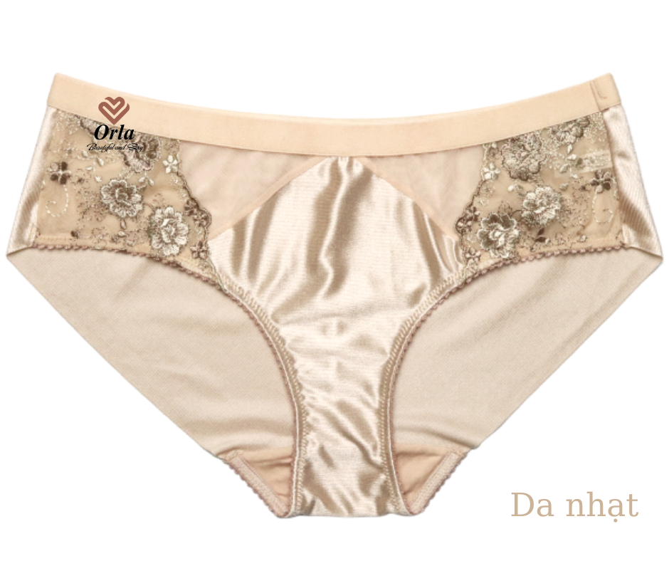 Quần lót nữ Orla phi bóng hem QL02