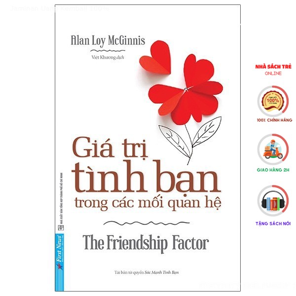 Sách - giá trị tình bạn trong các mối quan hệ