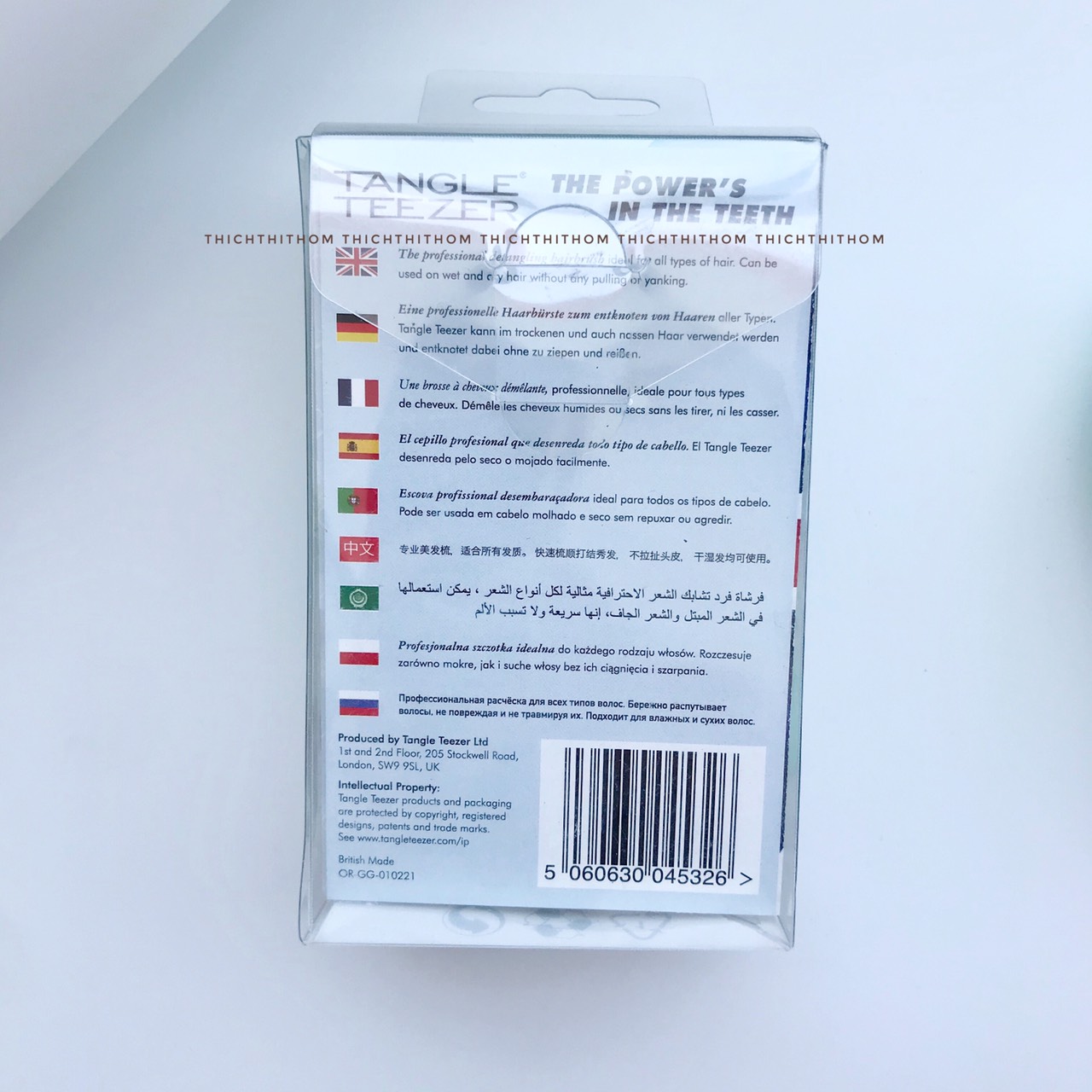 (Bill Mỹ) Lược Tangle Teezer The Original Xanh Mint