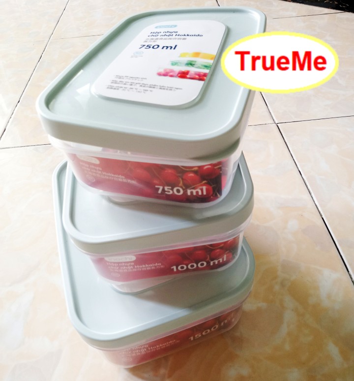 Combo x3 thố nhựa cao cấp - tho nhua to - tho nhua co nap - tho nhua chiu nhiet - chen su - bat su - chen an com - lock and lock - tho thuy tinh lock and lock - trueme truemilk truemenews